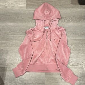 Juicy Couture Pink Hoodie Sweater Size M